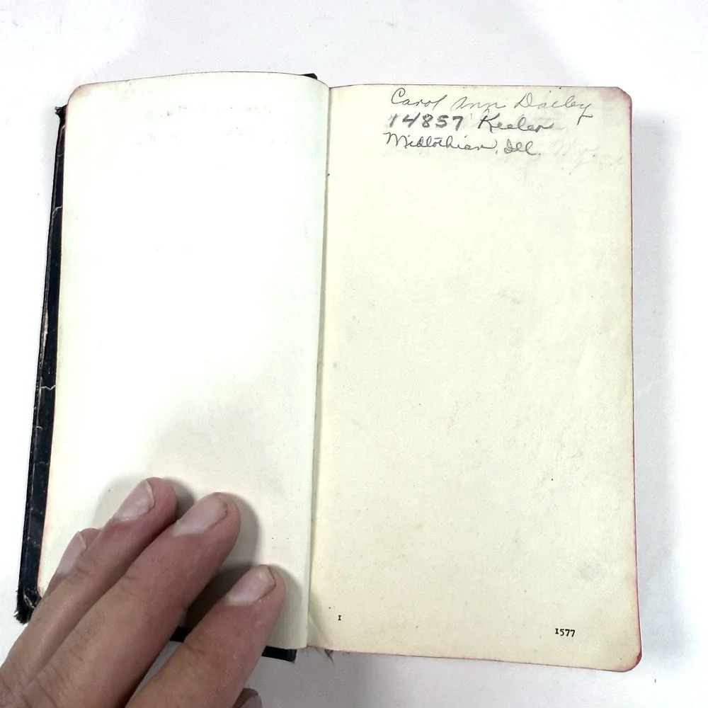 Vintage 1932 Prayer Book for the Catholic Girl - Jesus Keep Me Rev Robert Power